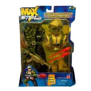 Max Steel Secret Commando Mission Pack Accessory Set MATTEL NIB